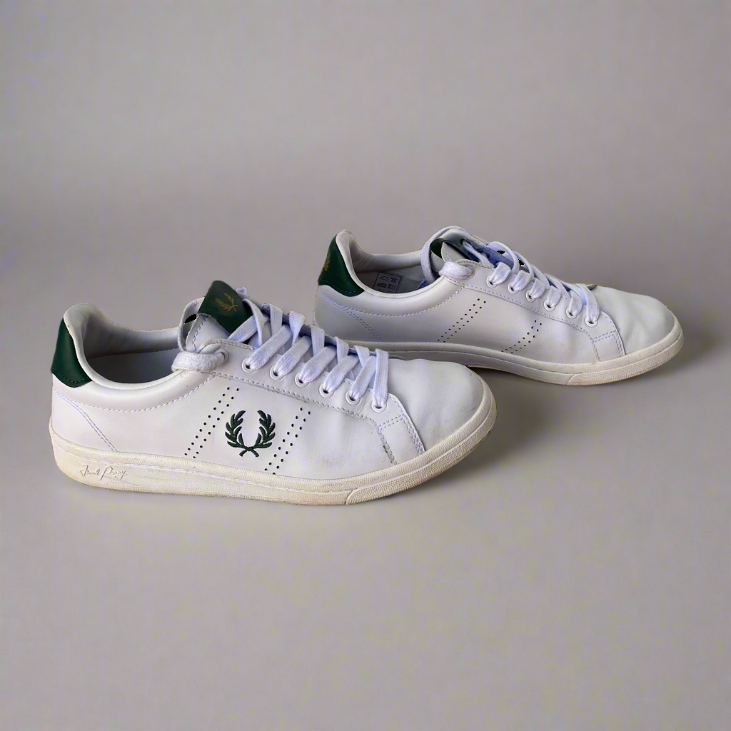 Fred Perry B721 White Leather Sneaker