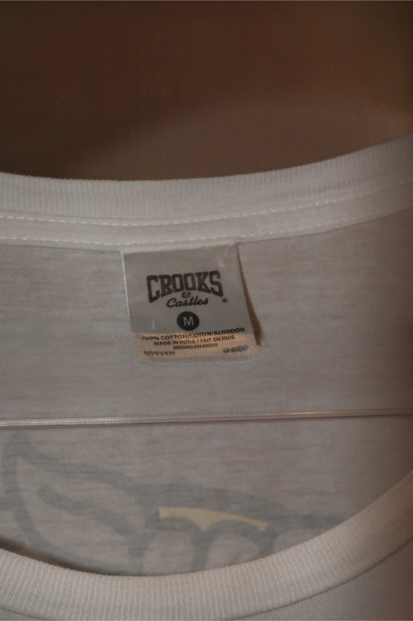 Crooks by Crooks & Castles – White Tee