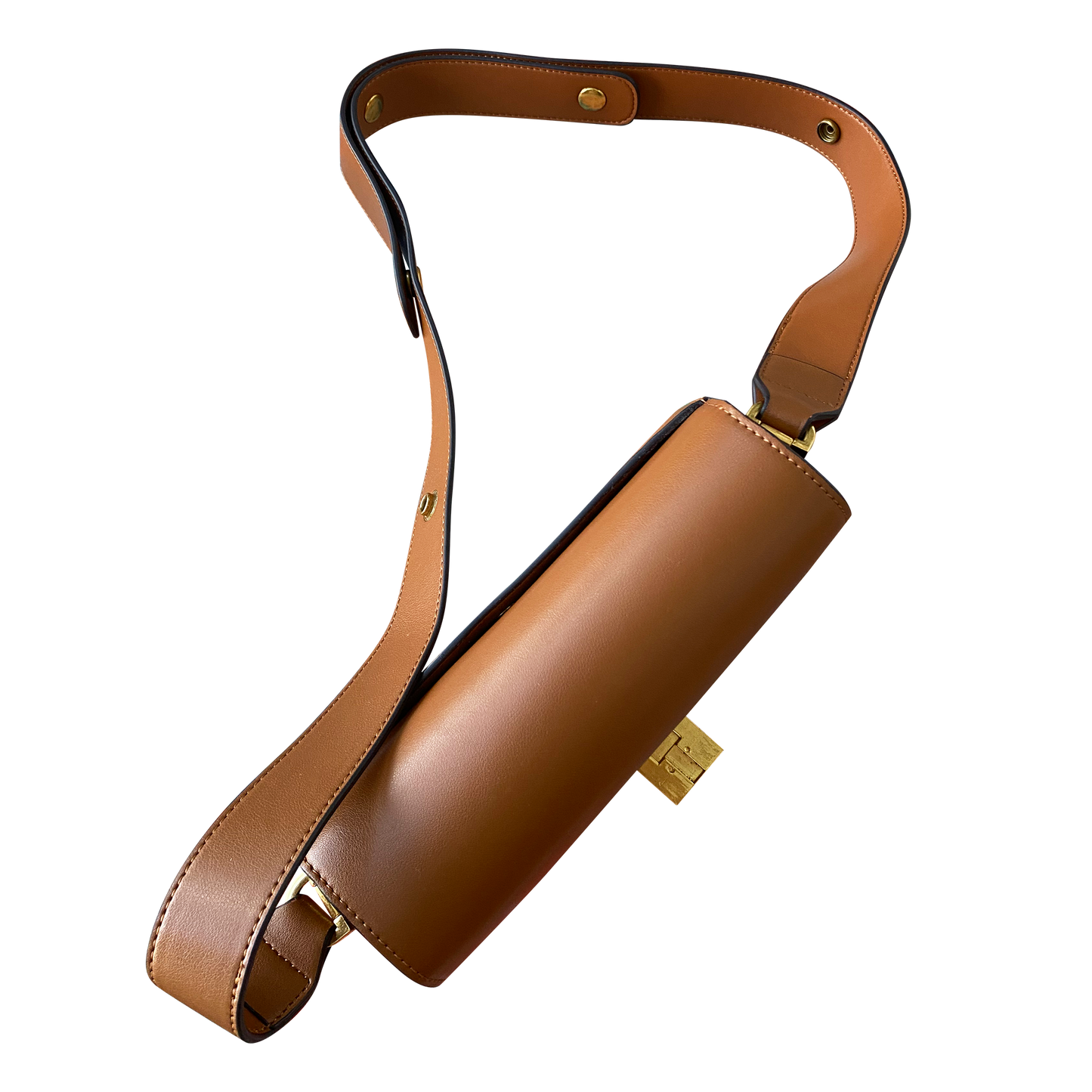 Classic Saddle Leather Crossbody Bag