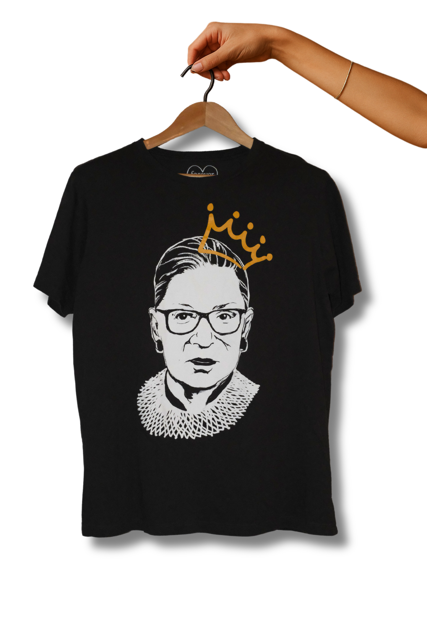 RBG Tribute Tee - Black by Forever Me