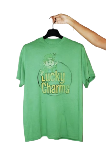 Lucky Charms - Green Vintage Tee