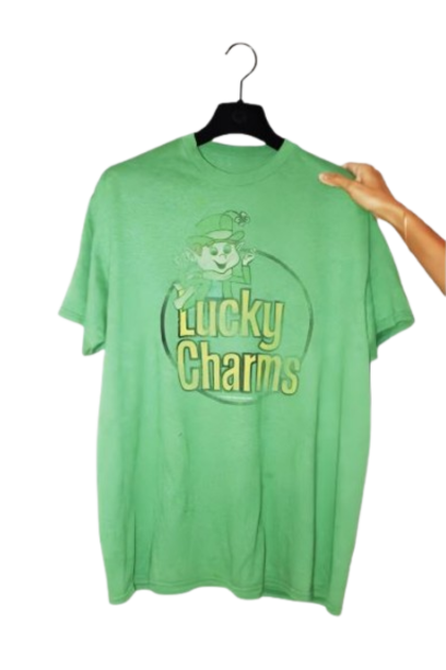 Lucky Charms - Green Vintage Tee