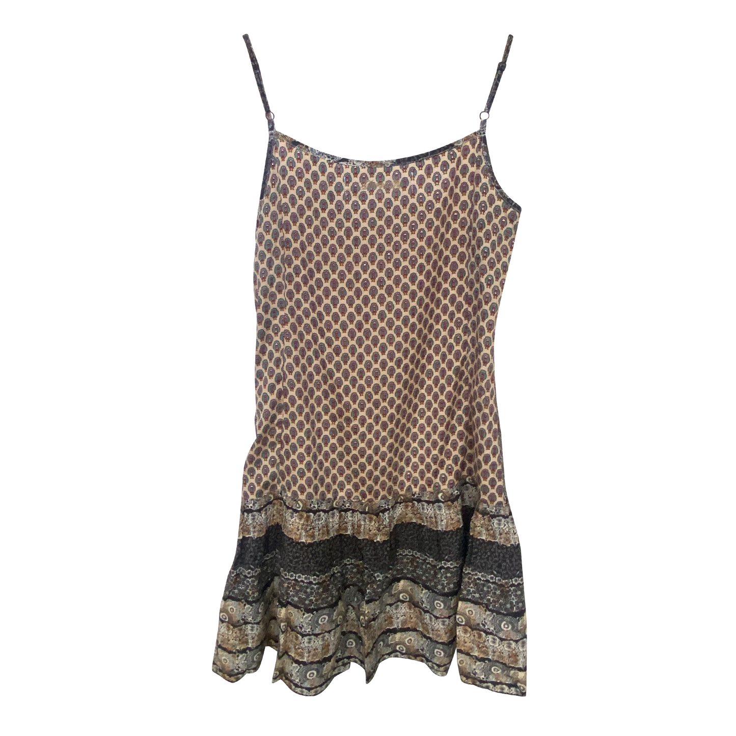 Desigual Boho Patchwork Slip Dress