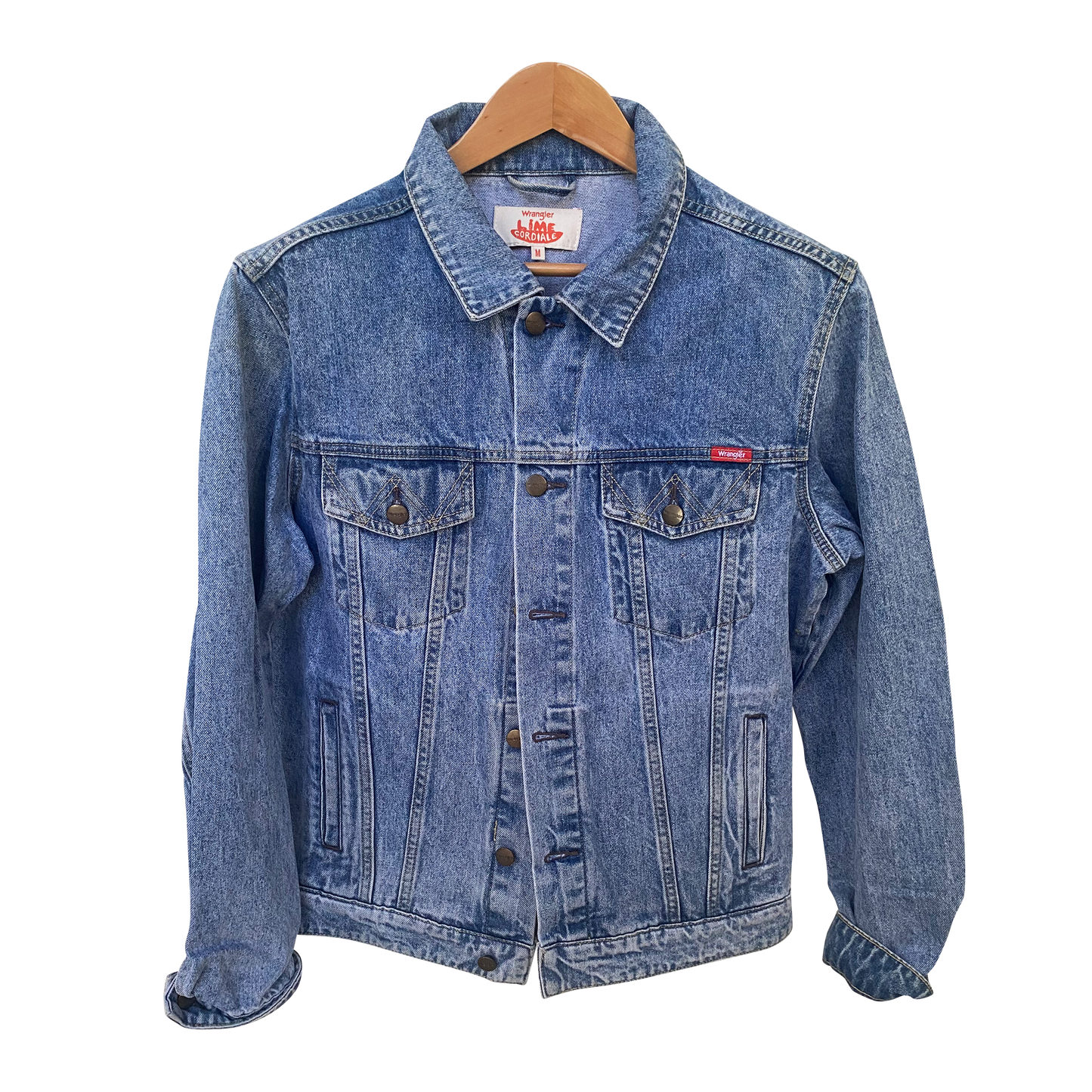 Wrangler x Lime Cordiale Limited Edition Embroidered Denim Jacket
