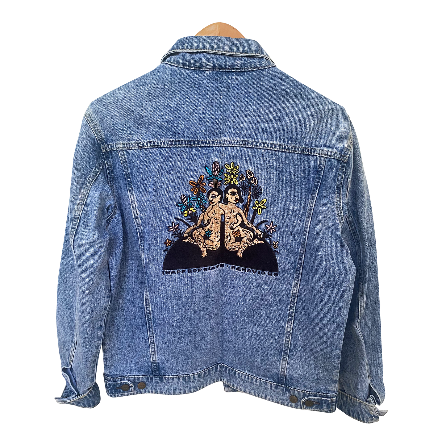 Wrangler x Lime Cordiale Limited Edition Embroidered Denim Jacket
