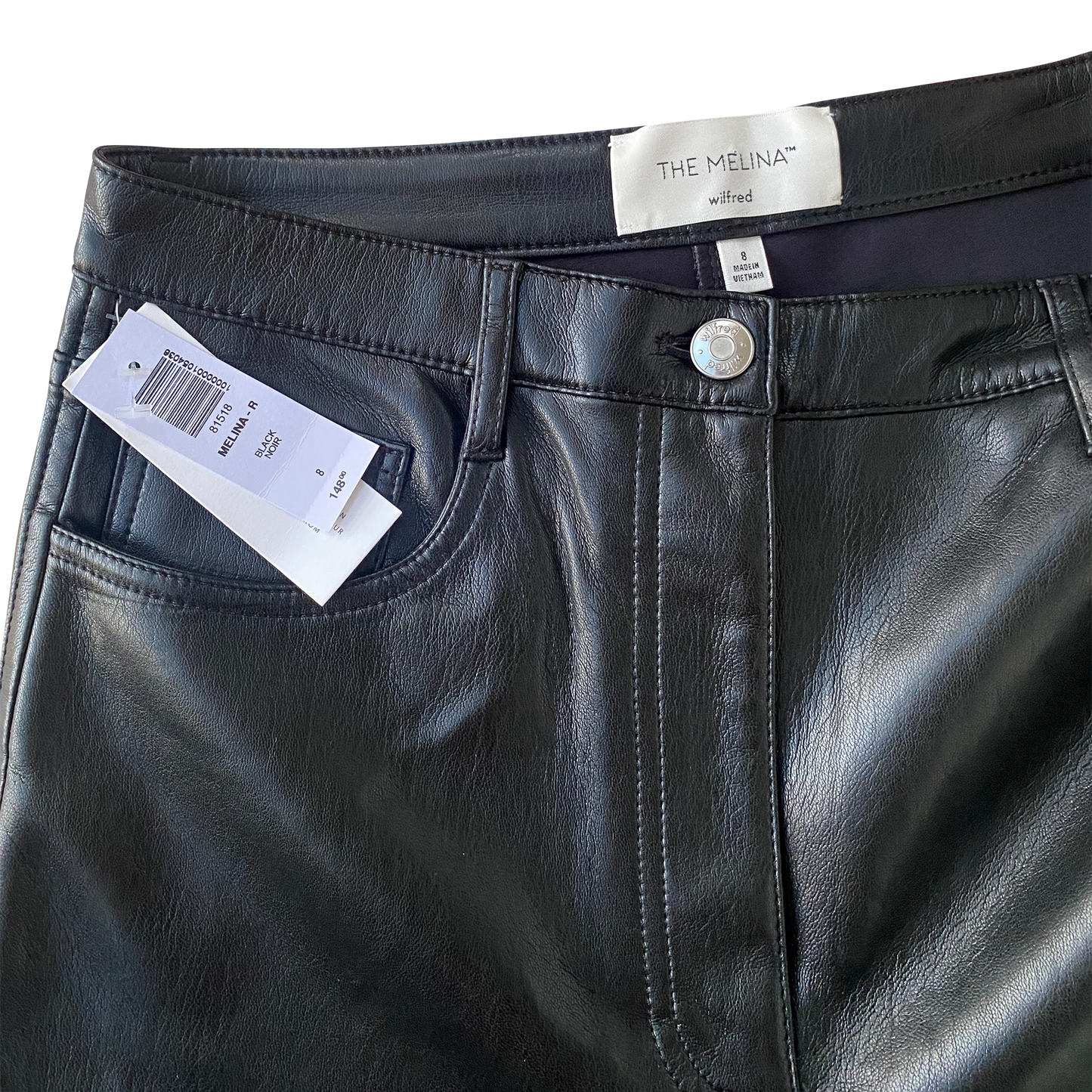 Wilfred The Melina™ Black Vegan Leather Pants
