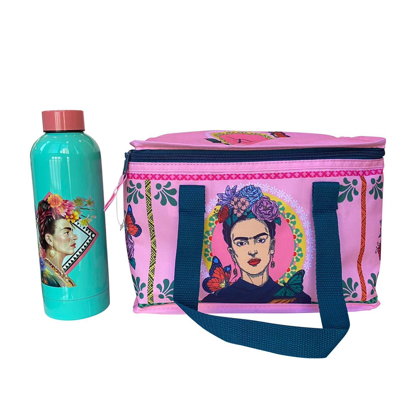 Frida Kahlo 500ml Stainless Steel Water Bottle – Assorted Designs