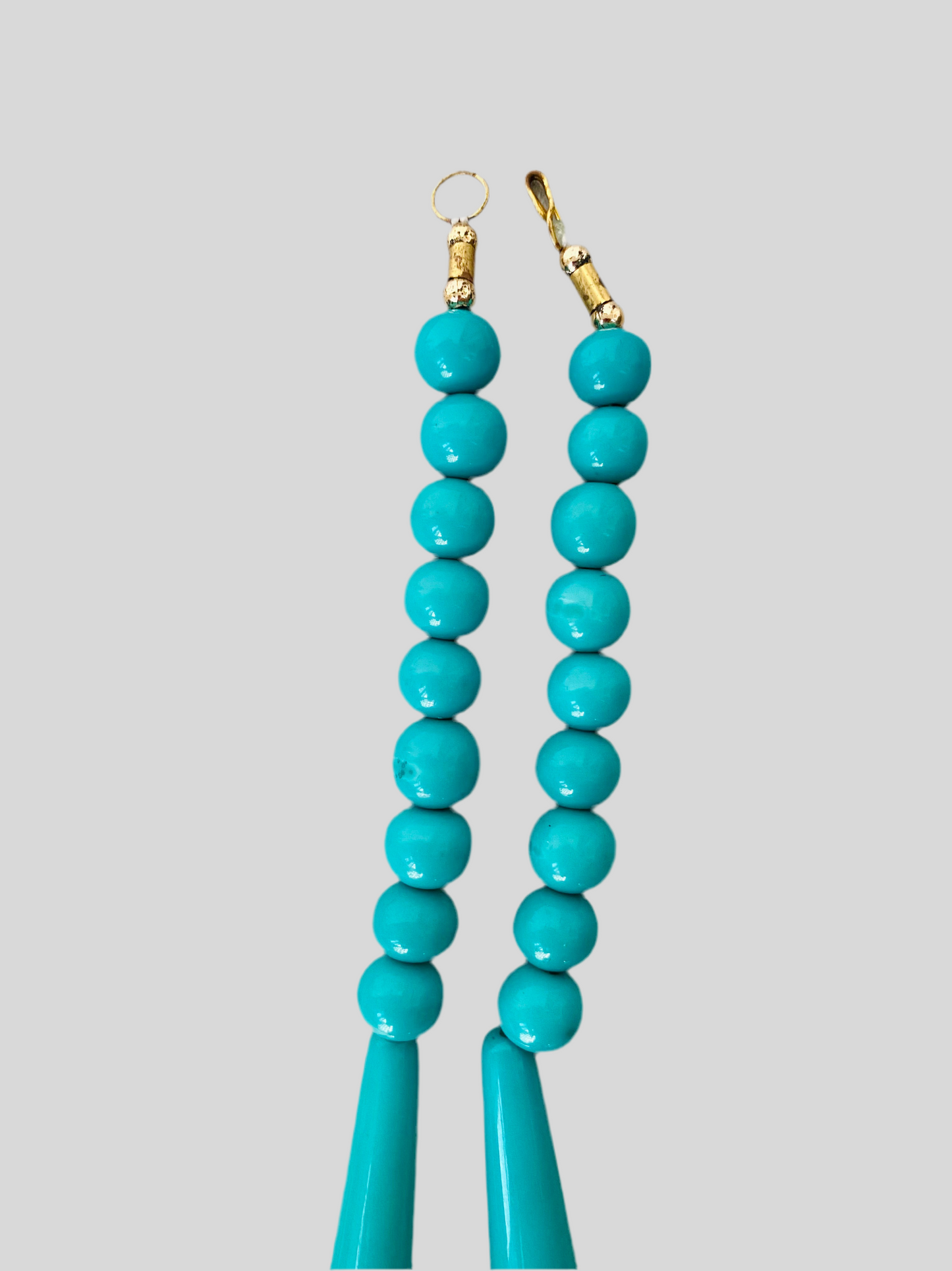 Turquoise Acrylic Necklace