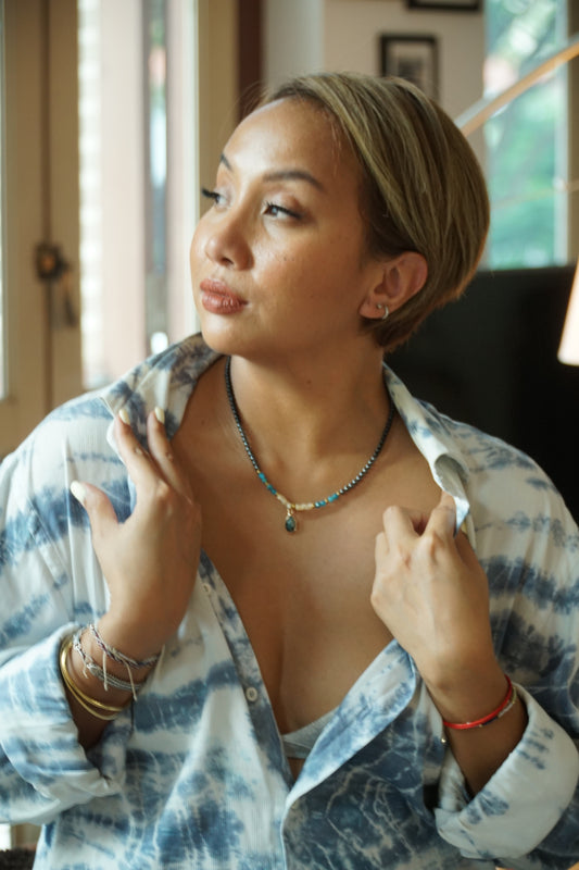 Pendant Beaded Necklace