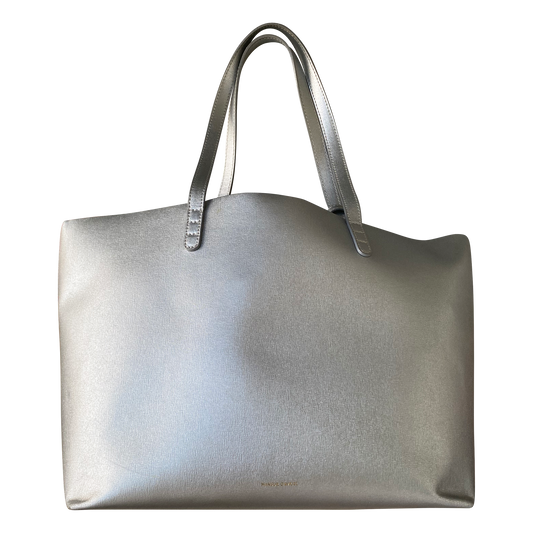 Mansur Gavriel - Metallic Silver Everyday Tote Bag