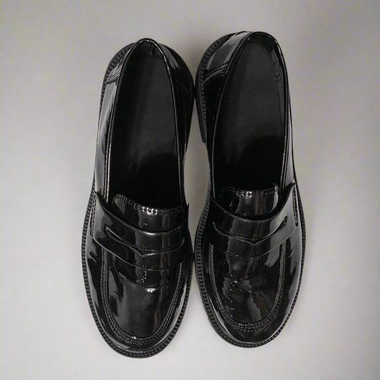 Patent Leather Loafers