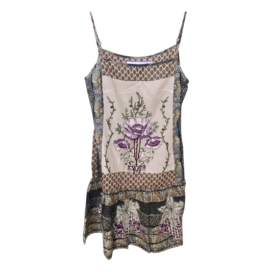 Desigual Boho Patchwork Slip Dress