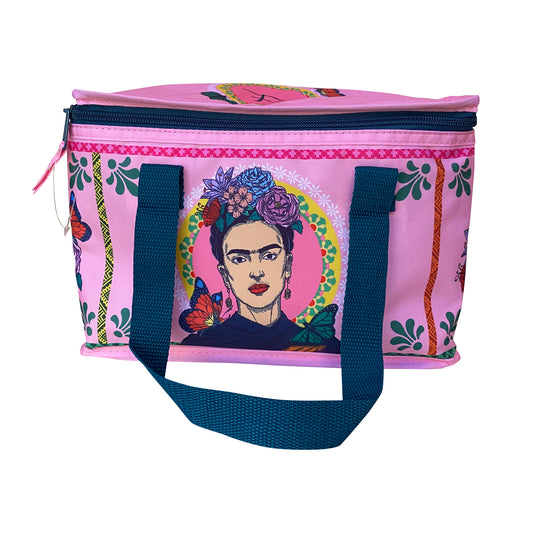 Frida Kahlo Pink Insulated Lunch Bag