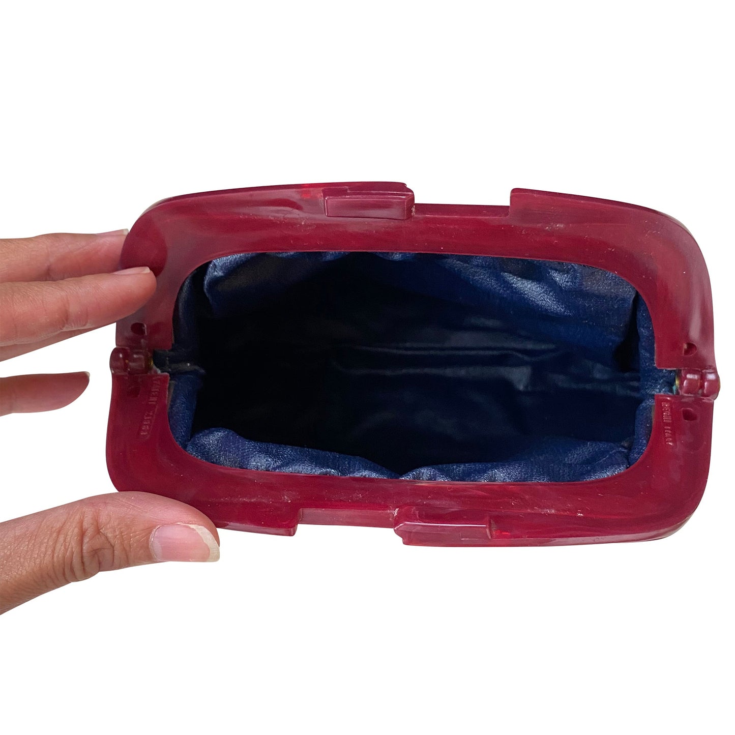 Vintage Floral Frame Clutch